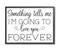 Stupell Industries Love You Forever Quote Wall Art in Black Frame